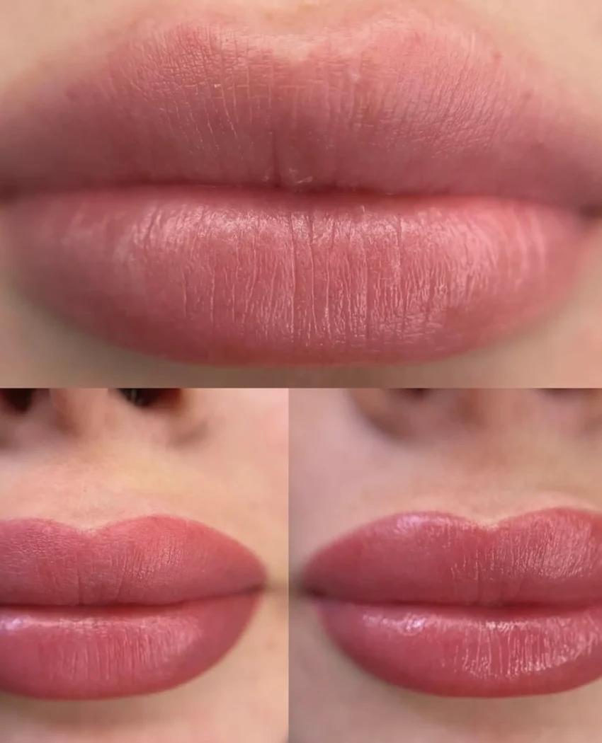 lip tattoo swelling