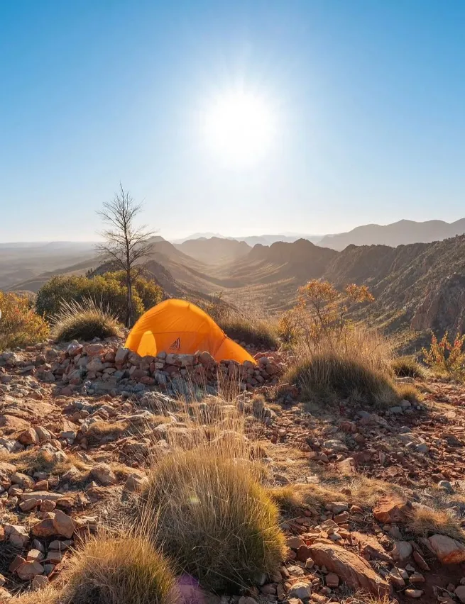 Camping Along the Larapinta Trail