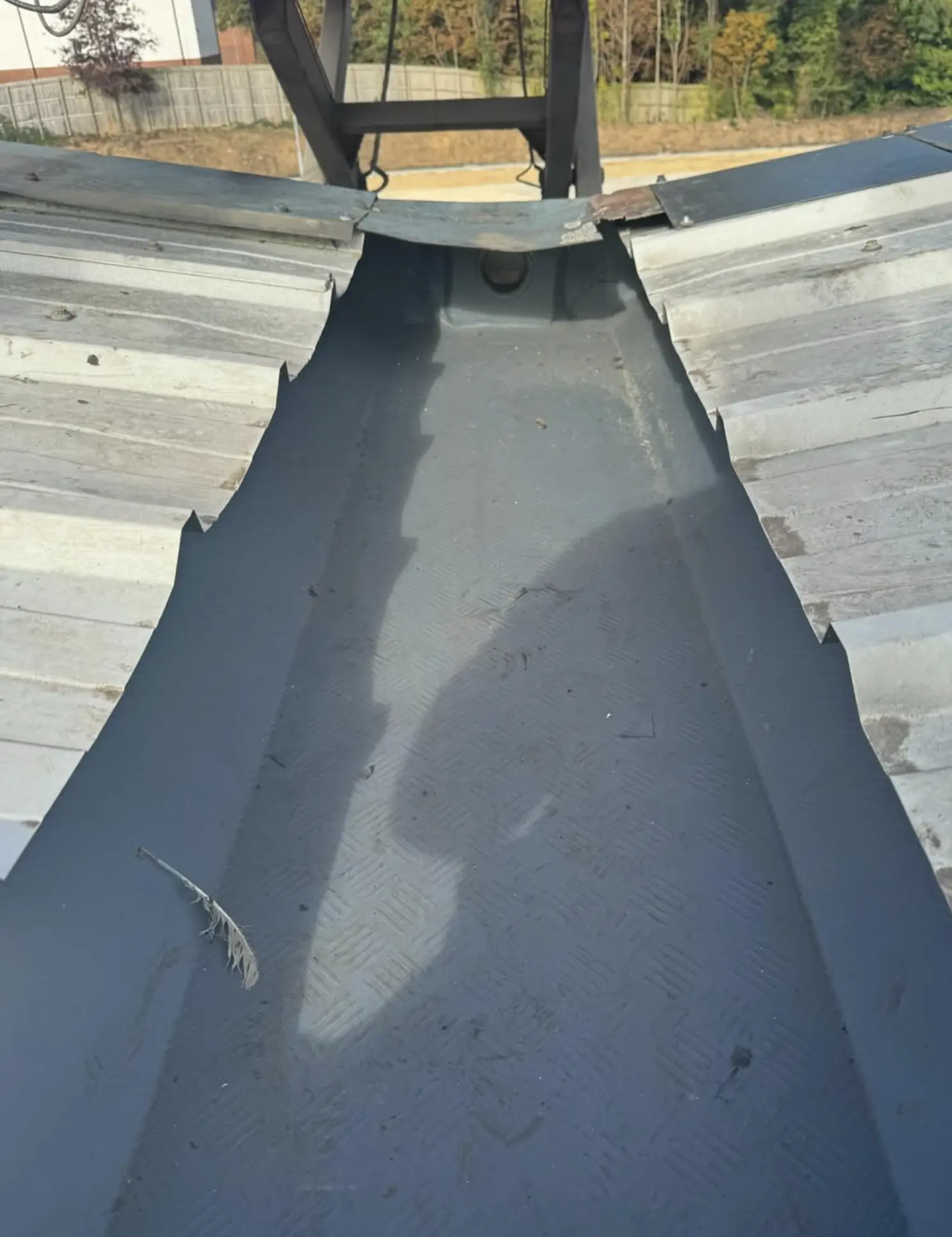 roof snow damage